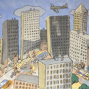 Print, Les Chants de la Ville, Antonio Segui