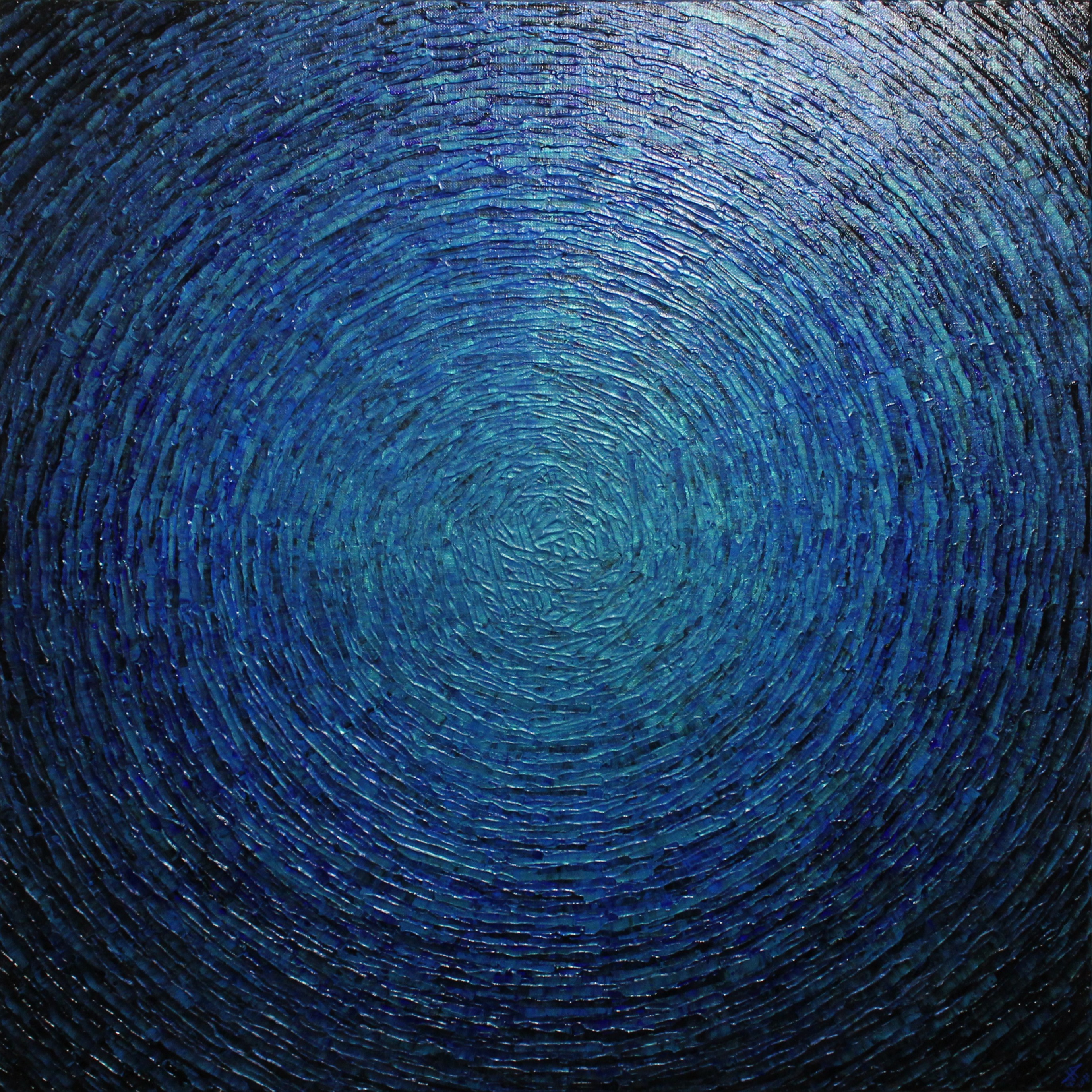 Jonathan Pradillon, Éclat bleu gris iridescent Jonathan Pradillon, Éclat bleu gris iridescent