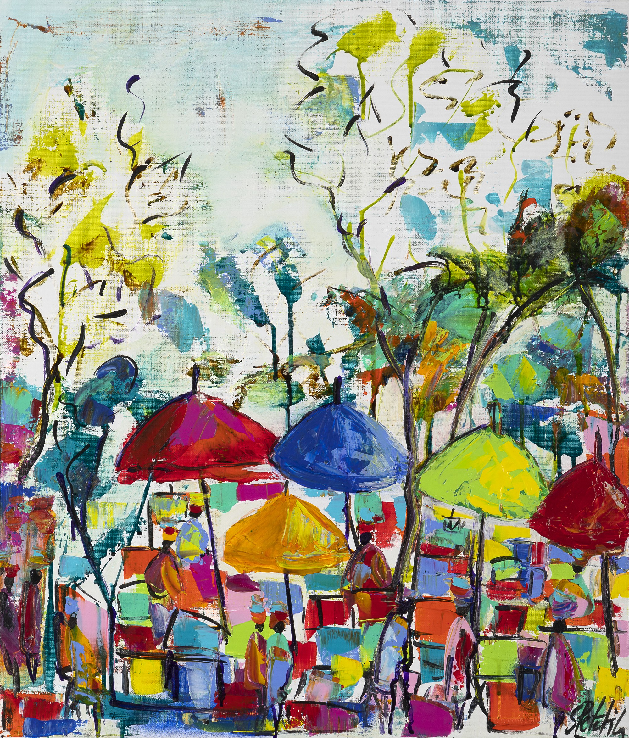 Sophie Petetin, AFRIQUE, MARCHE TUTTI COULEURS Sophie Petetin, AFRIQUE, MARCHE TUTTI COULEURS