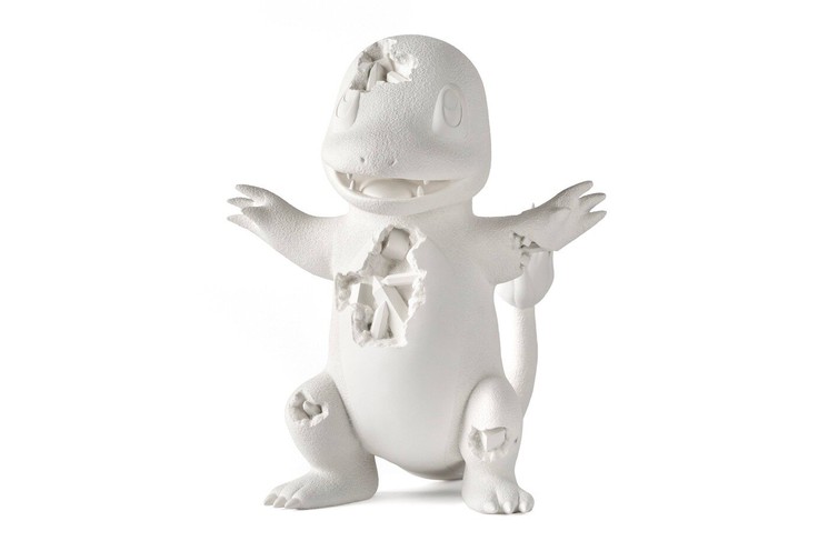 STL file CHARMANDER daniel arsham style sculpture - with crystals and  minerals 🗿・3D printable model to download・Cults