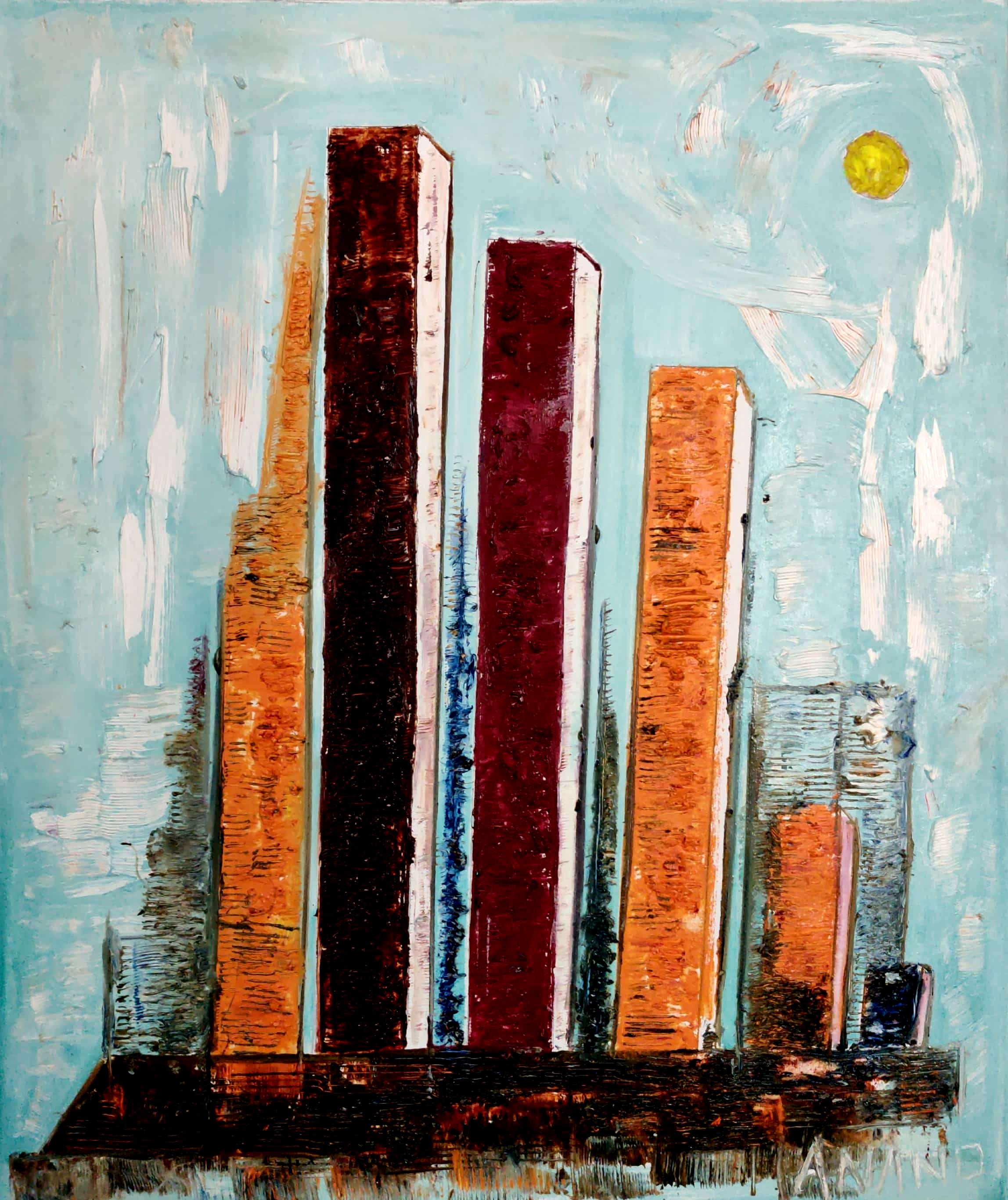 Anand Manchiraju, City abstraction Anand Manchiraju, City abstraction