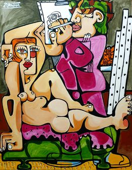 Gemälde, Le peintre et son modèle, Pascal Astier