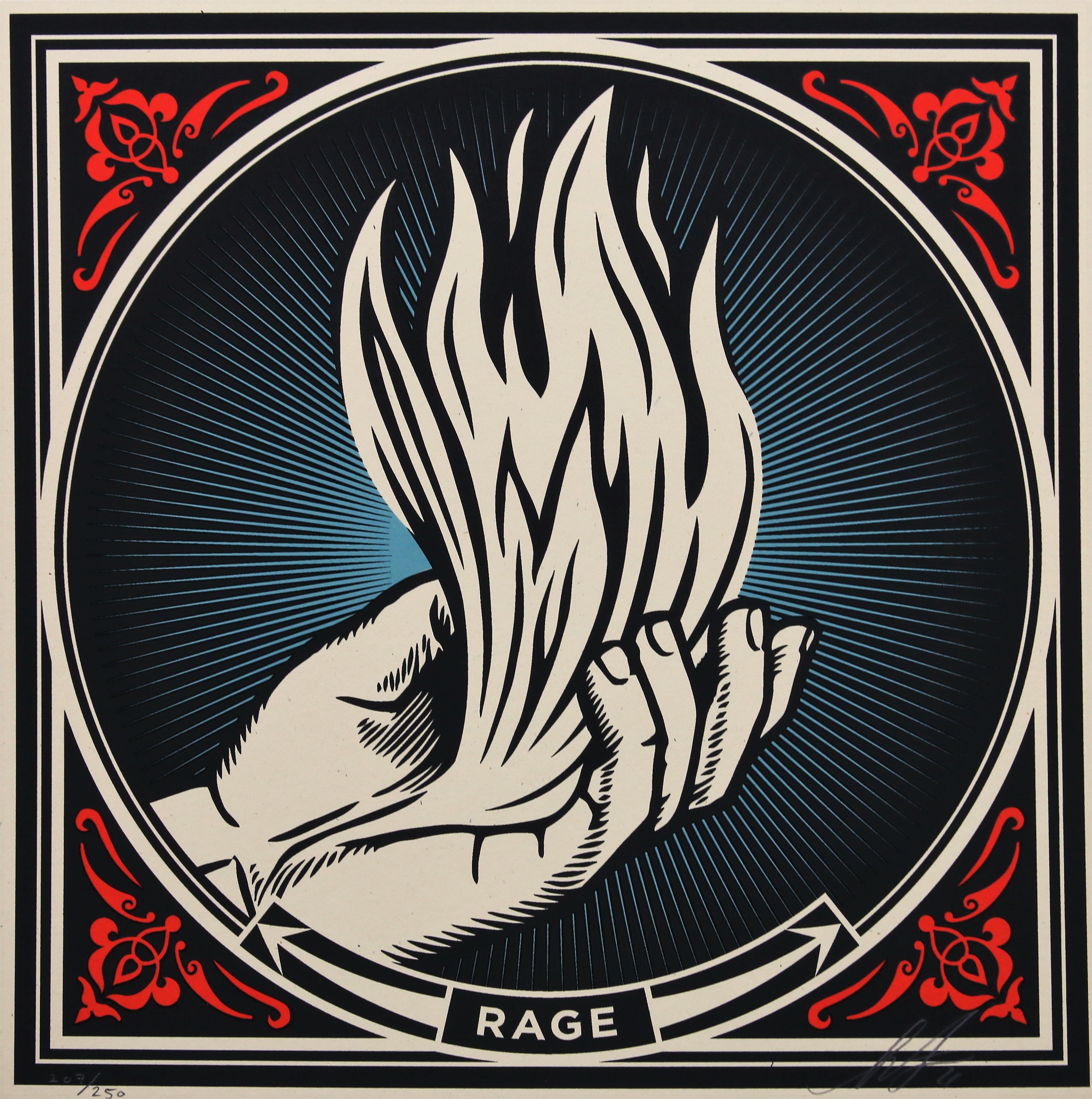 Shepard Fairey (Obey), Rage Shepard Fairey (Obey), Rage