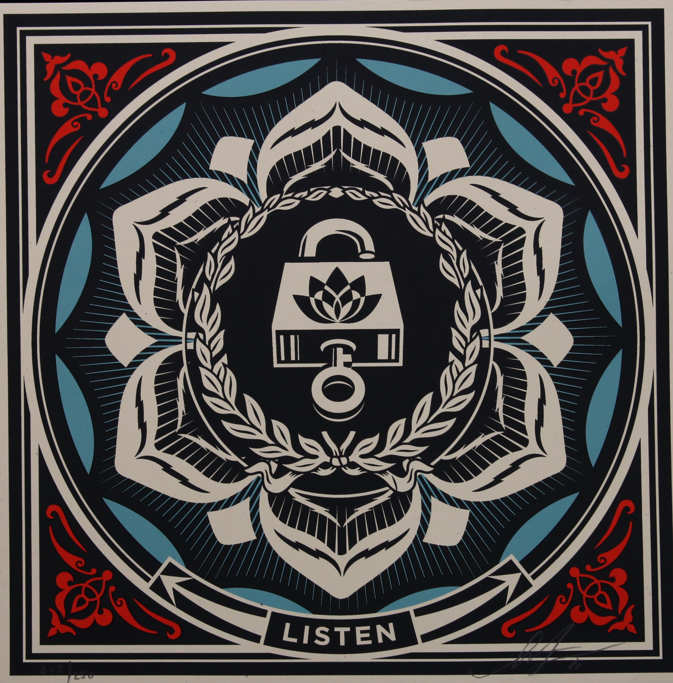 Shepard Fairey (Obey), Listen Shepard Fairey (Obey), Listen