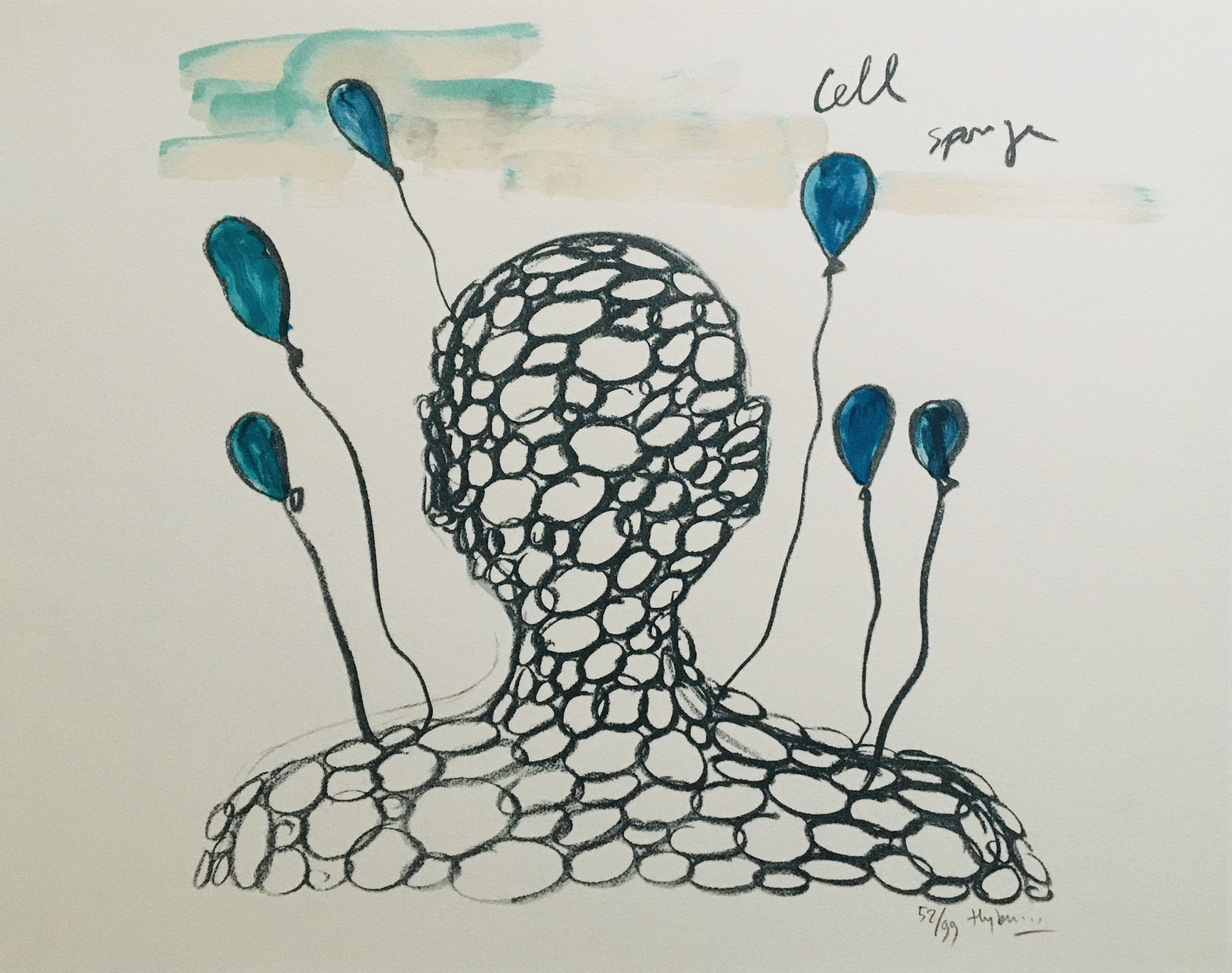 Fabrice Hyber, Cell Sponge Fabrice Hyber, Cell Sponge