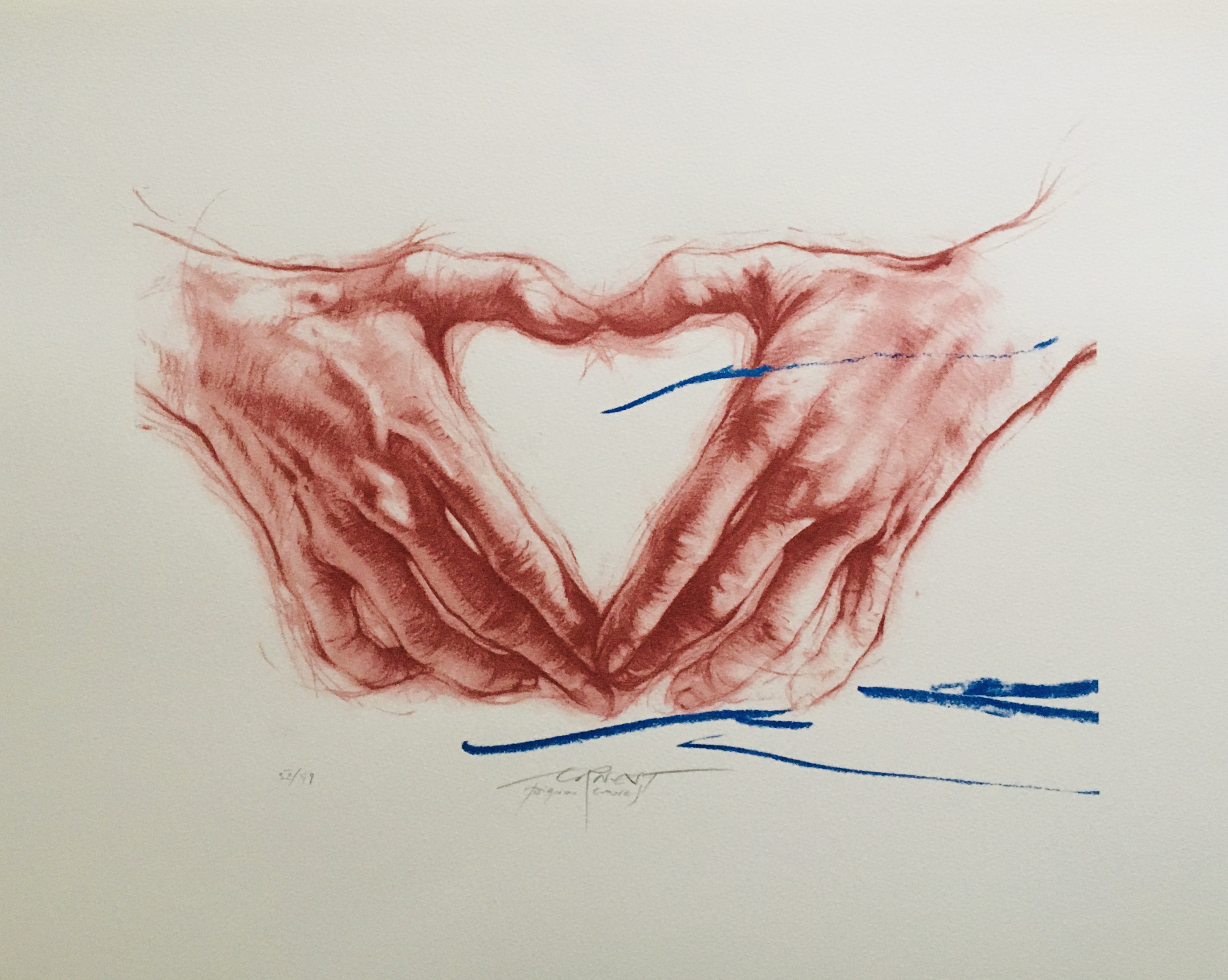 Ernest Pignon-Ernest, Heart Ernest Pignon-Ernest, Heart