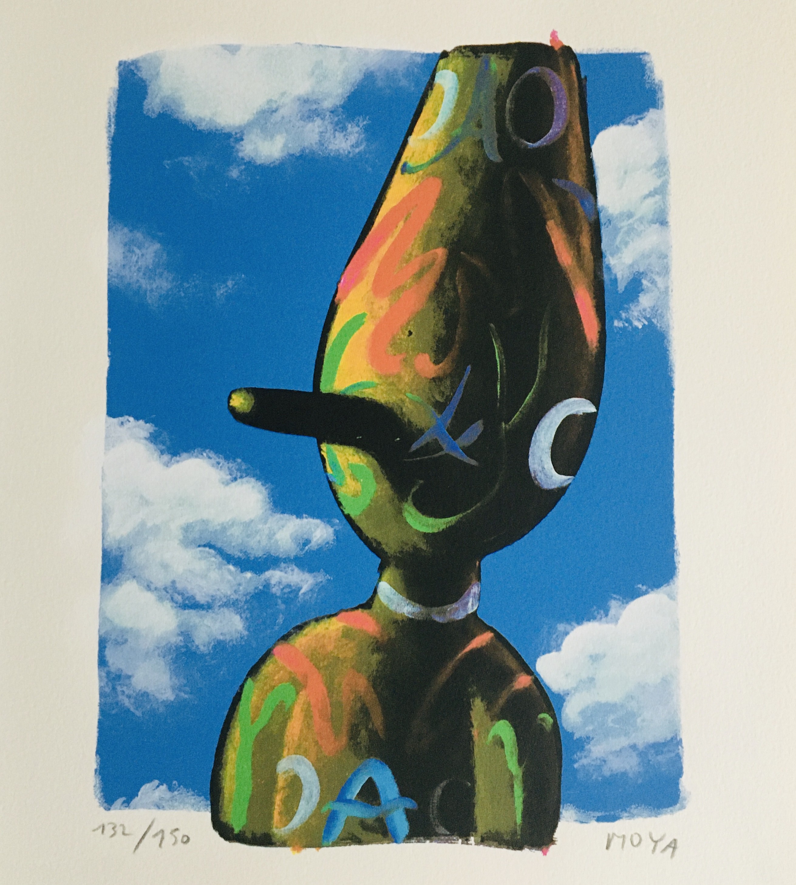 Patrick Moya, Un artiste est nez Patrick Moya, Un artiste est nez
