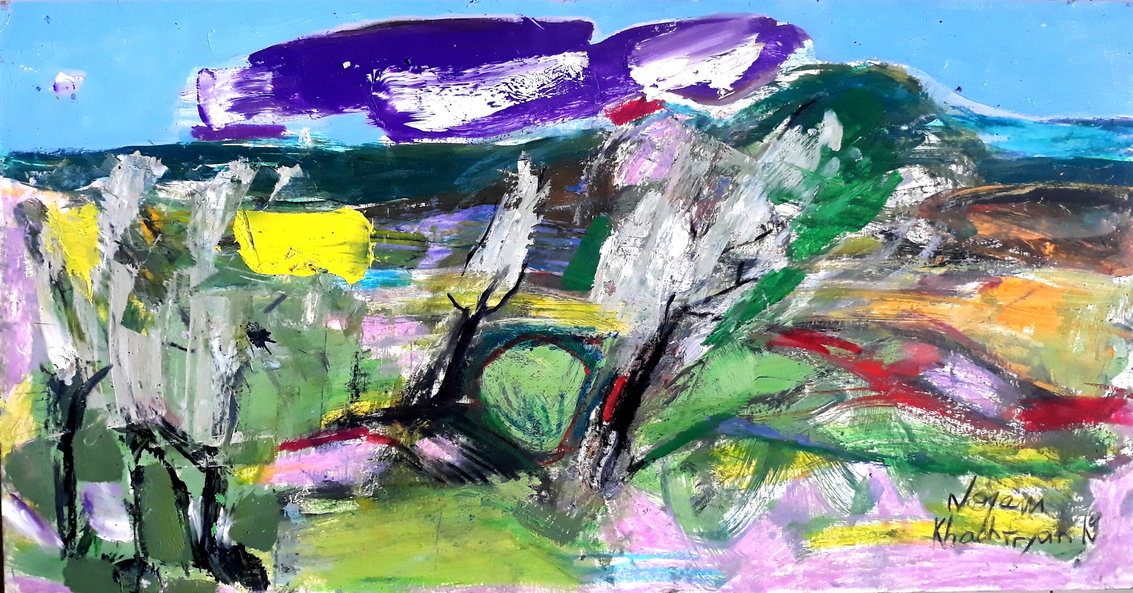 Noyem Khachatryan, Spring Landscape Noyem Khachatryan, Spring Landscape