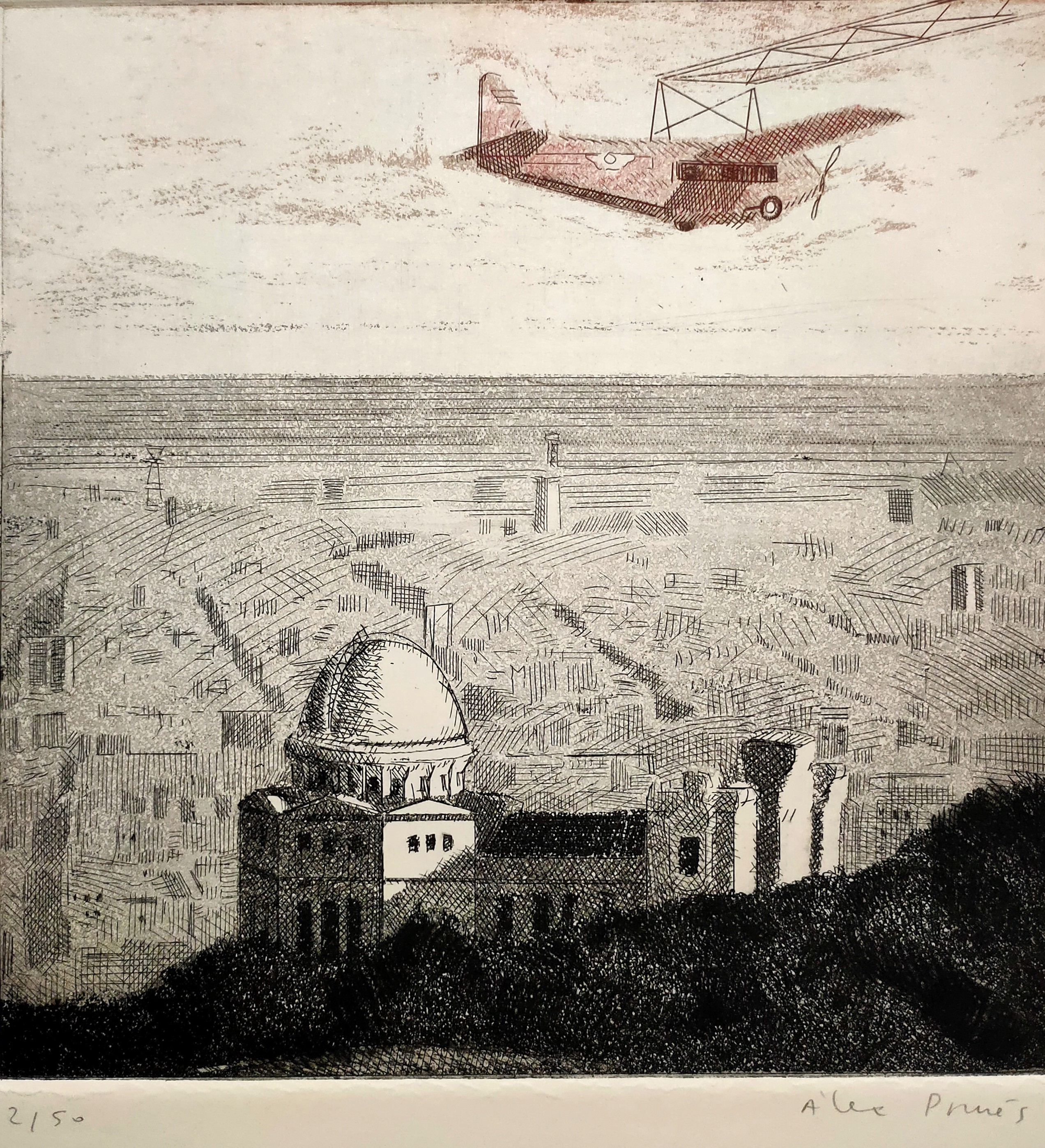 Àlex Prunés, Avió i observatori Àlex Prunés, Avió i observatori