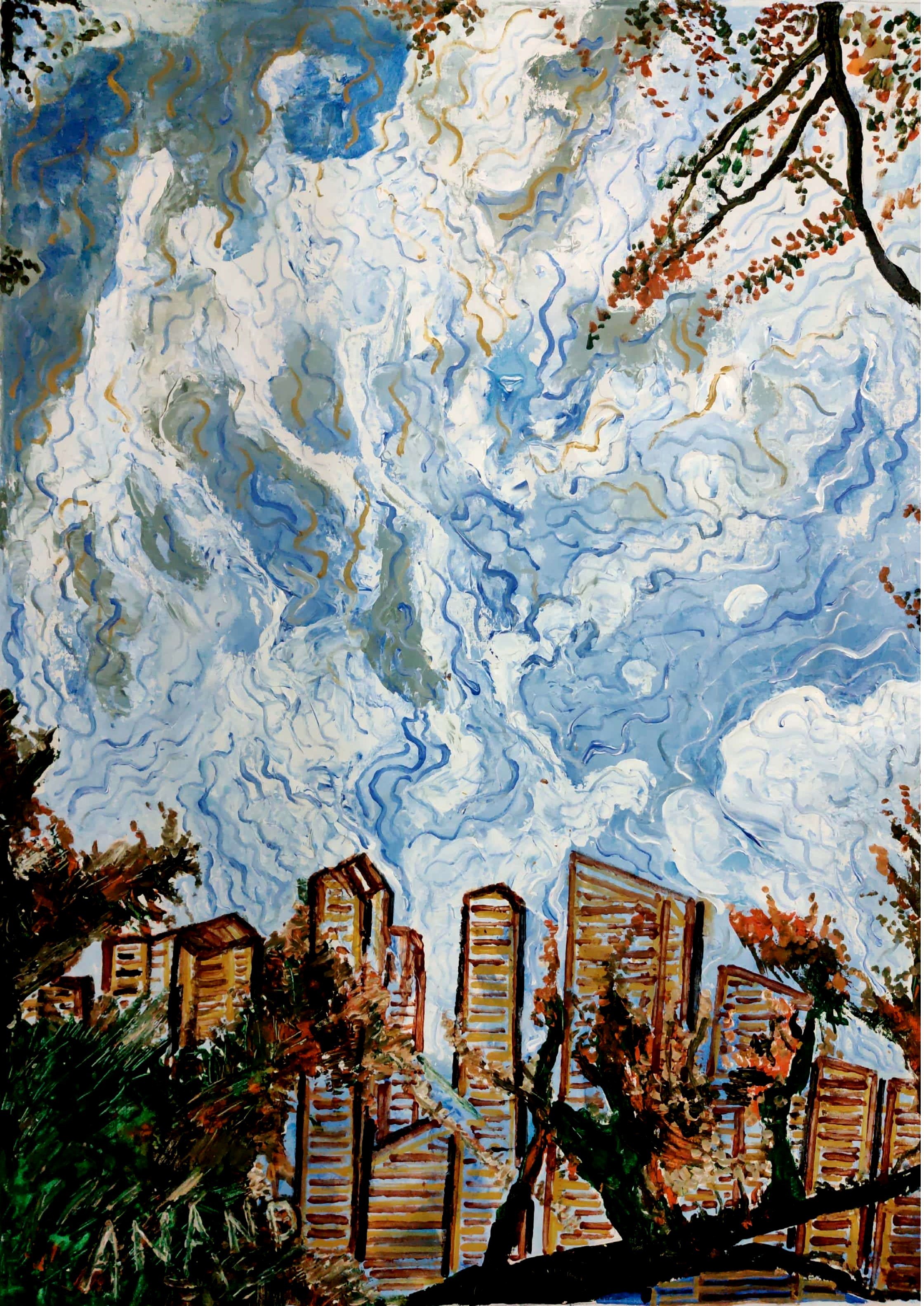 Anand Manchiraju, Clouded city Anand Manchiraju, Clouded city