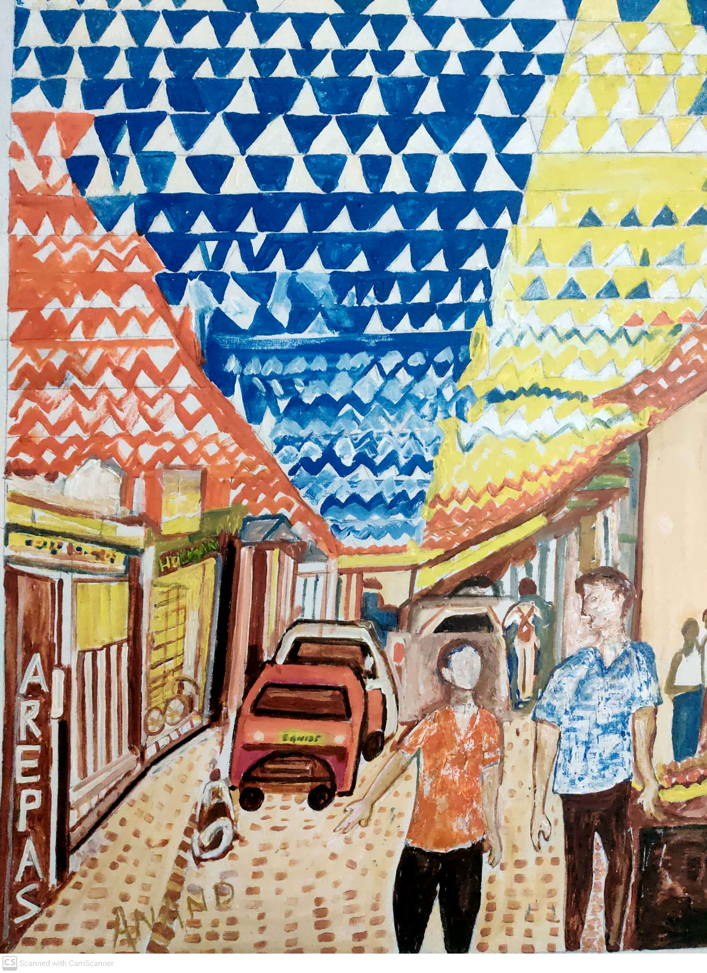 Anand Manchiraju, Colorful street Anand Manchiraju, Colorful street