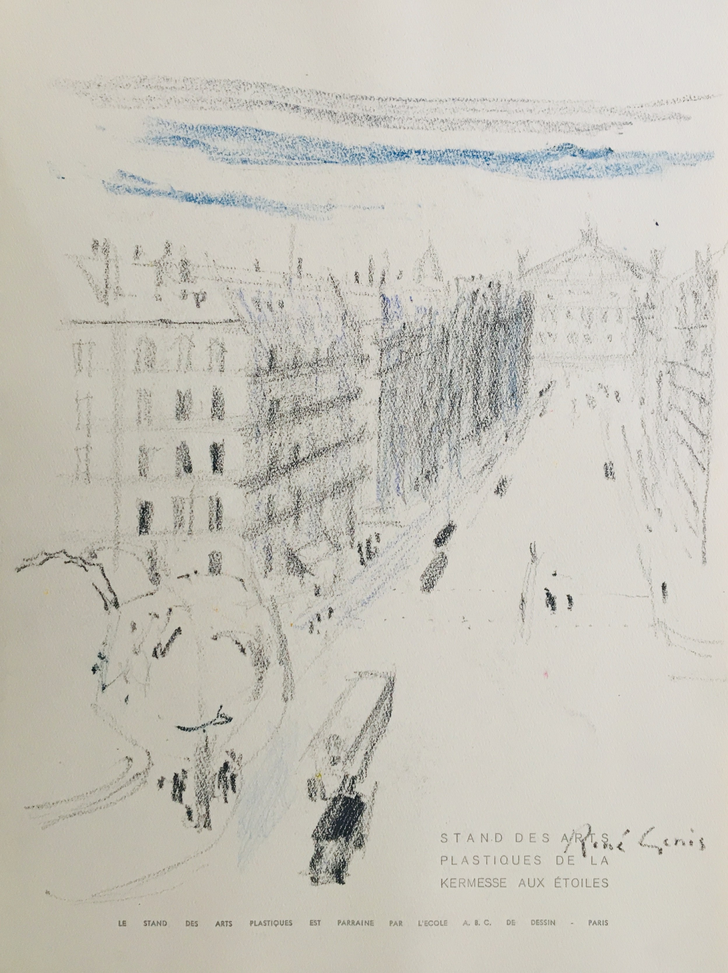 René Genis, L'avenue de l'Opéra, Paris René Genis, L'avenue de l'Opéra, Paris
