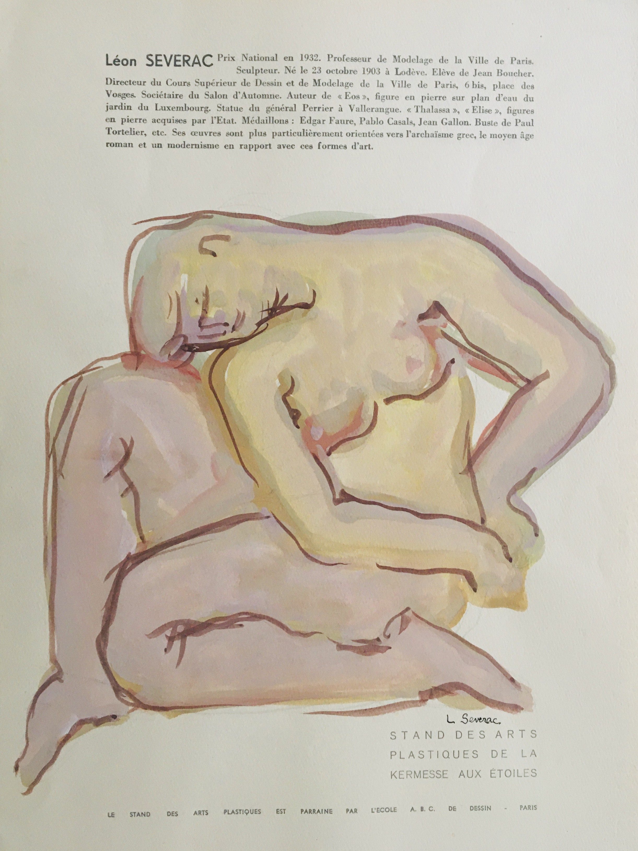 Léon Séverac, Nu Léon Séverac, Nu