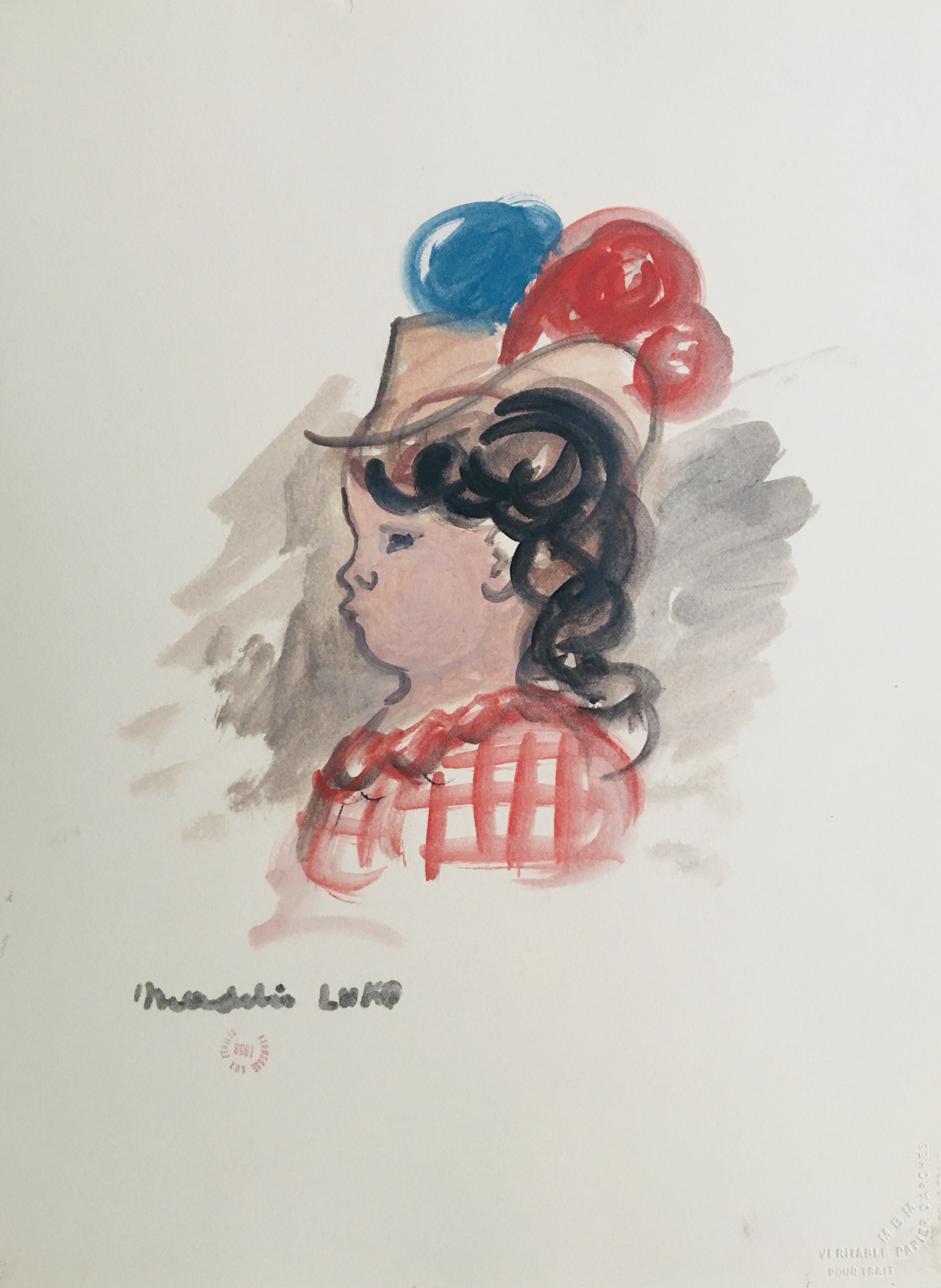 Madeleine Luka, Portrait d'enfant Madeleine Luka, Portrait d'enfant