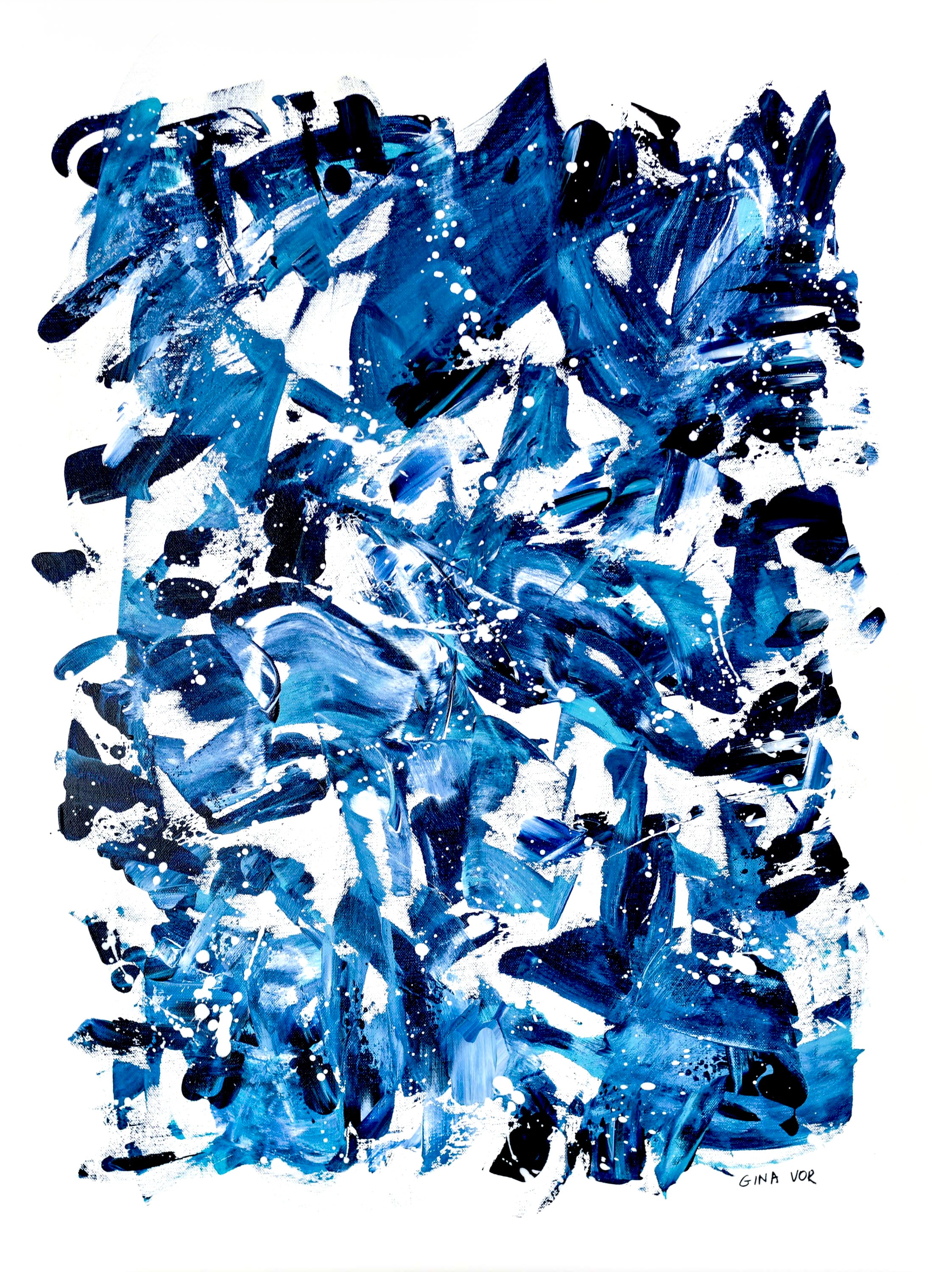 Gina Vor, Prussian Blue No. 8 Gina Vor, Prussian Blue No. 8