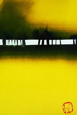 Painting, Méditation paysage, Sounya Whang