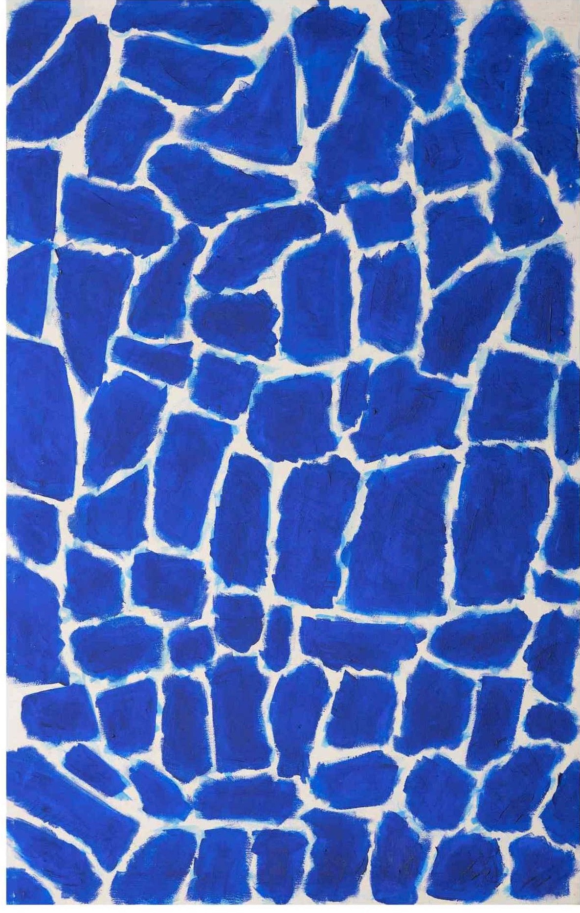 Giorgio Lo Fermo, Blue Abstract Composition Giorgio Lo Fermo, Blue Abstract Composition