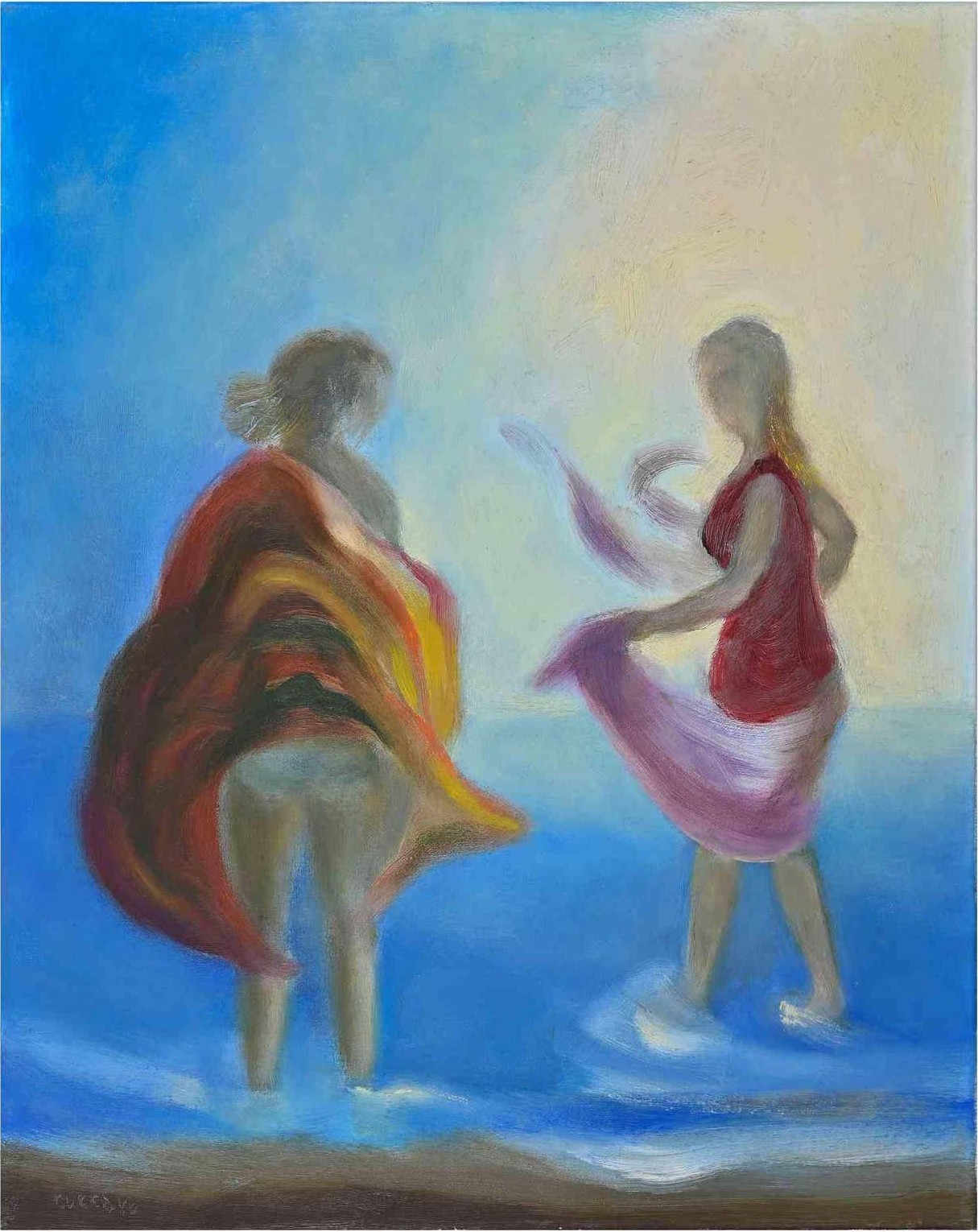 Roberto Cuccaro, Women at the Shore Roberto Cuccaro, Women at the Shore