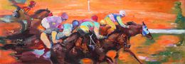 Peinture, The Pursuit of Orange Color, Anastasiia Grygorieva