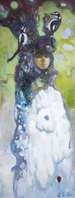 Painting, Self-blame, Anastasiia Grygorieva