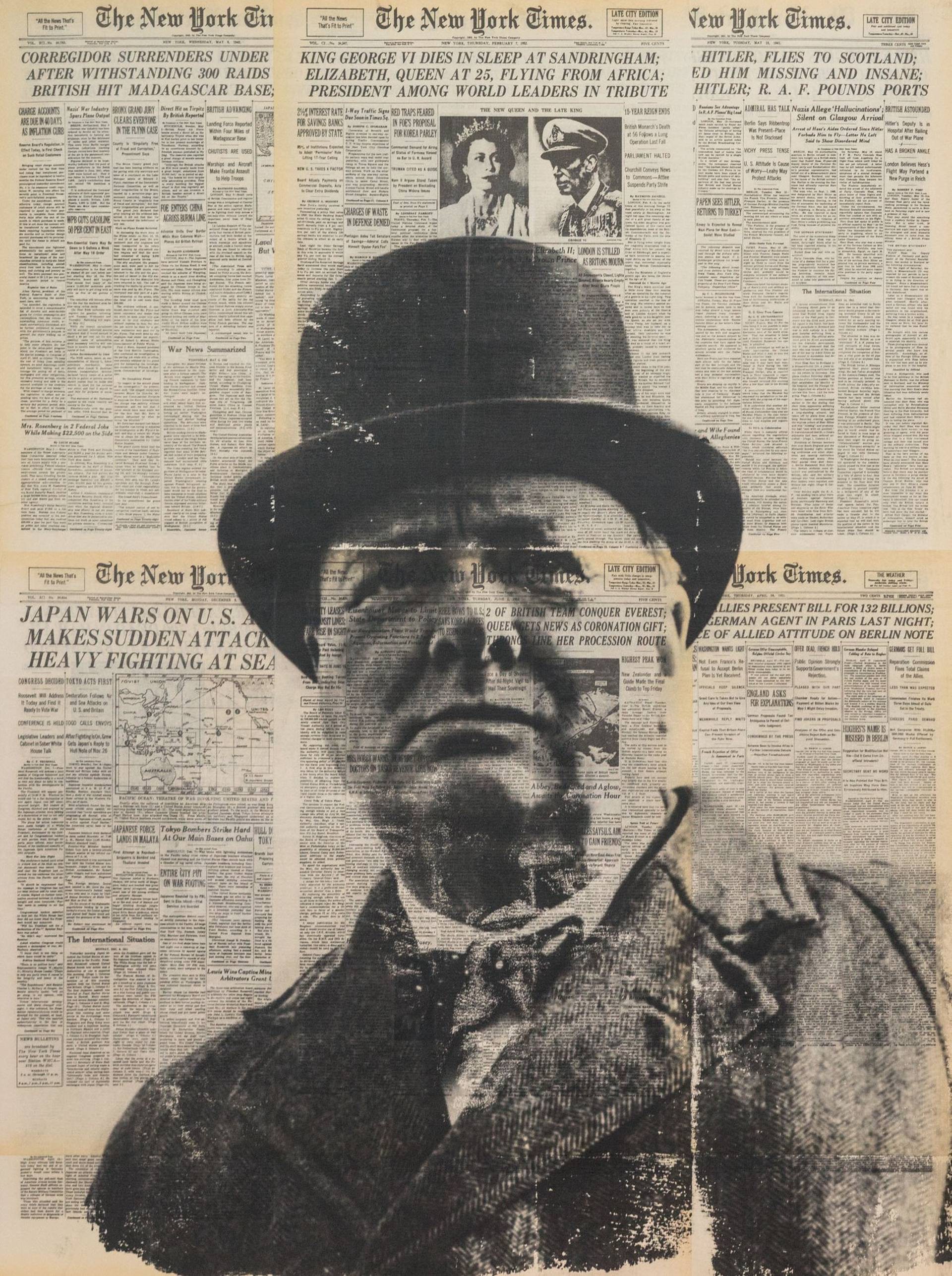 Dane Shue, Winston Churchill Collage Dane Shue, Winston Churchill Collage