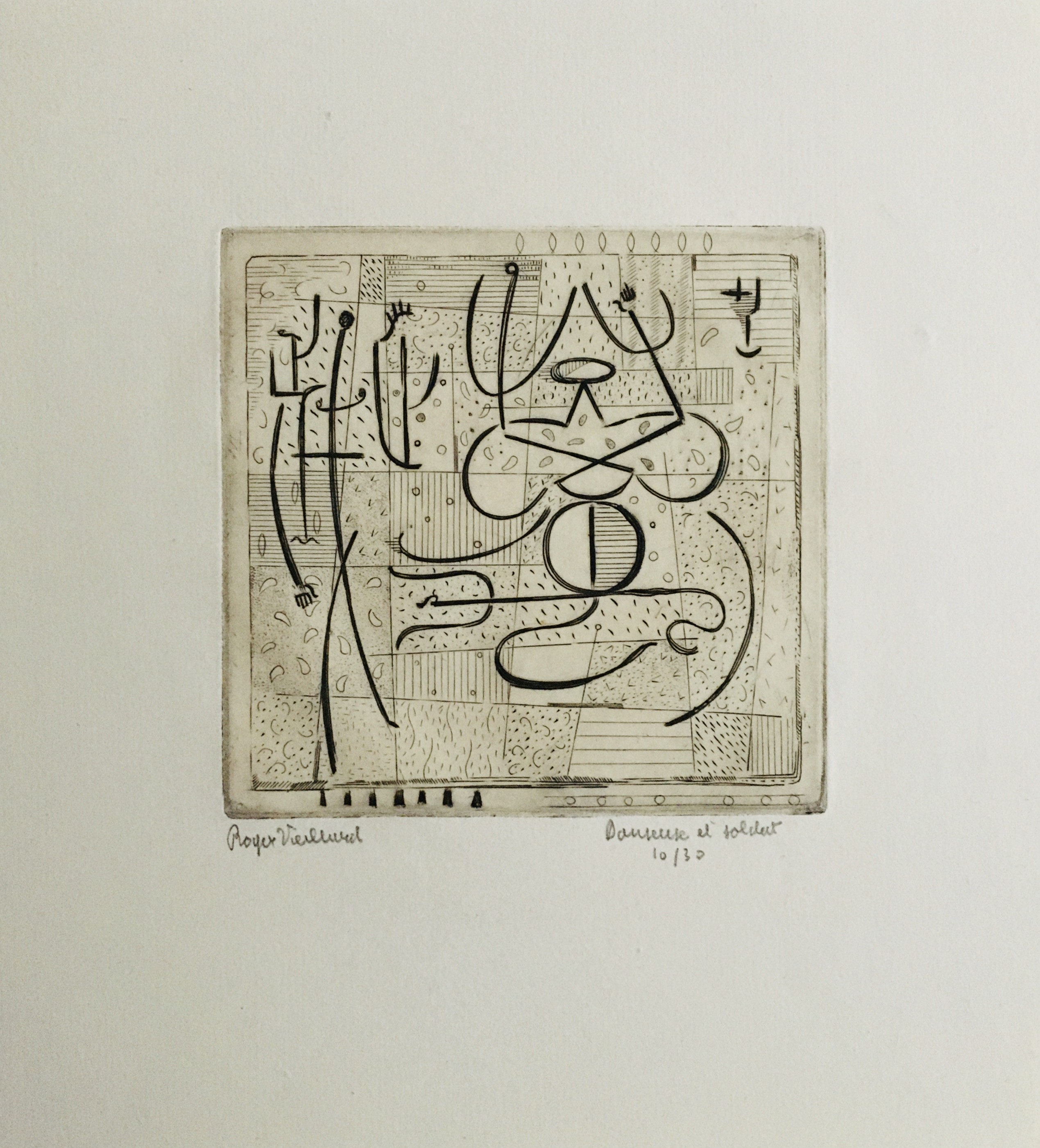 Roger Vieillard, Danseuse et soldat Roger Vieillard, Danseuse et soldat
