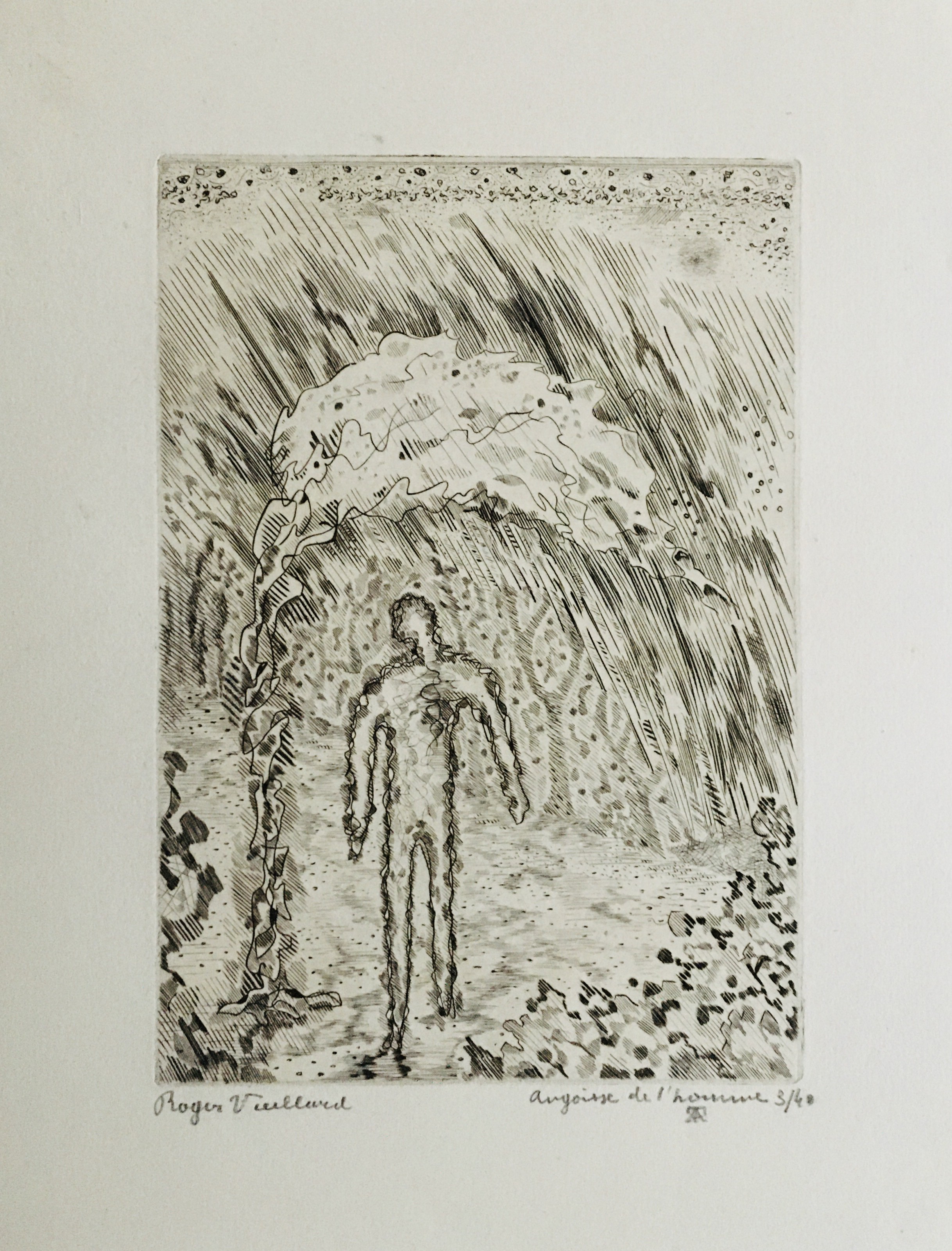 Roger Vieillard, Angoisse de l'homme Roger Vieillard, Angoisse de l'homme