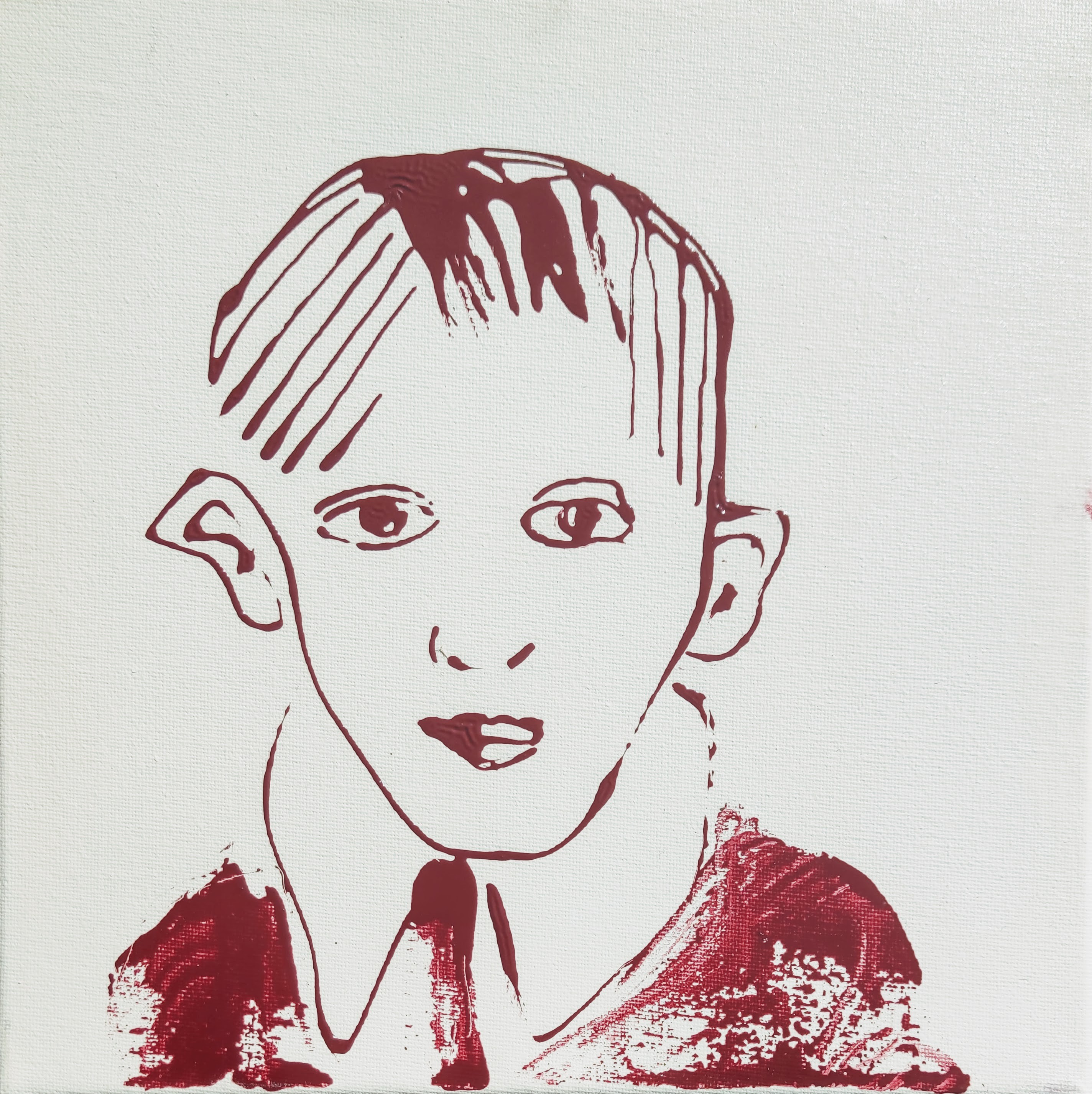 Laurent Godard, The sweet Samuel - Dripping portrait Laurent Godard, The sweet Samuel - Dripping portrait