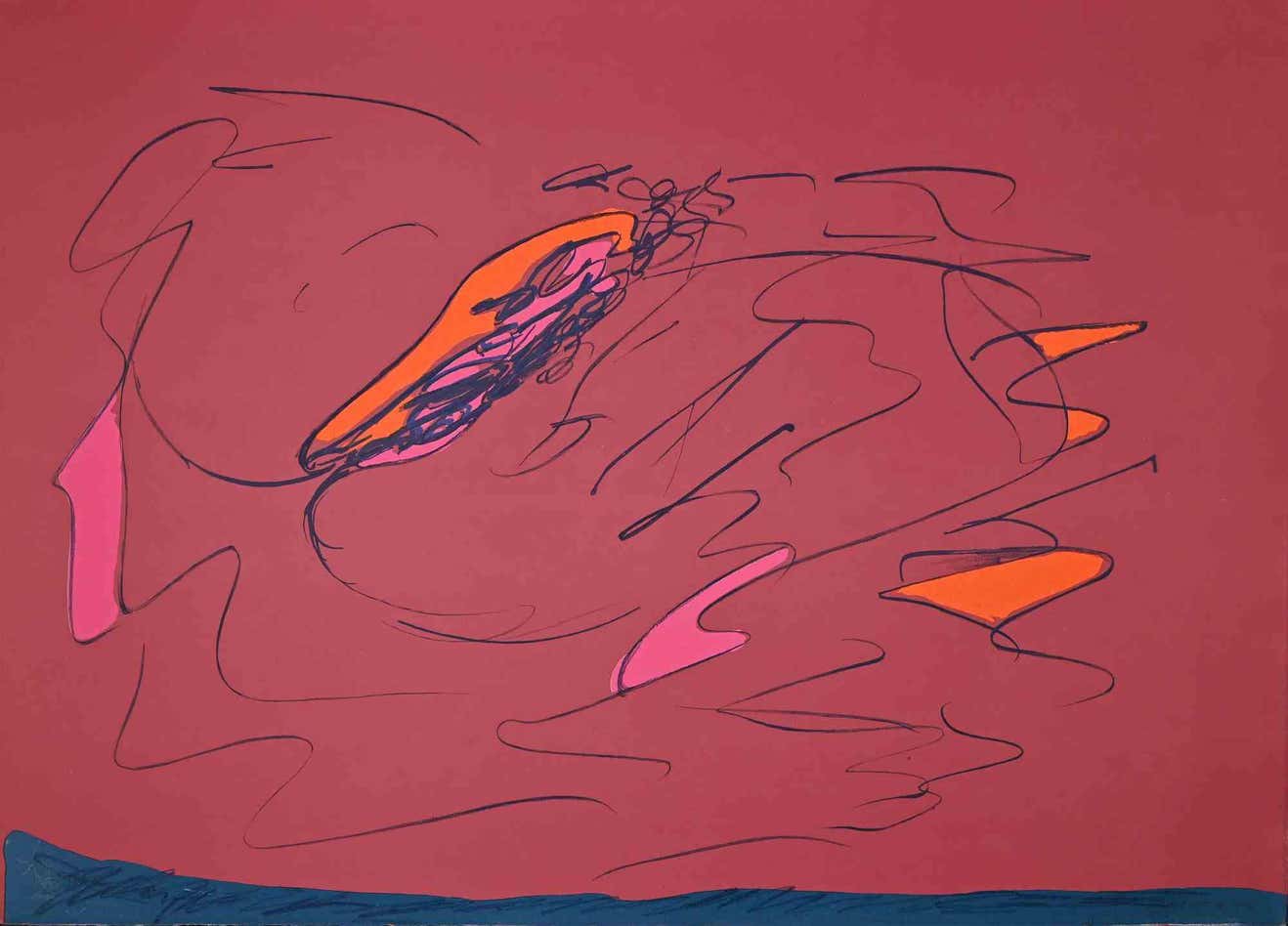 Giulio Turcato, Abstract Composition Giulio Turcato, Abstract Composition