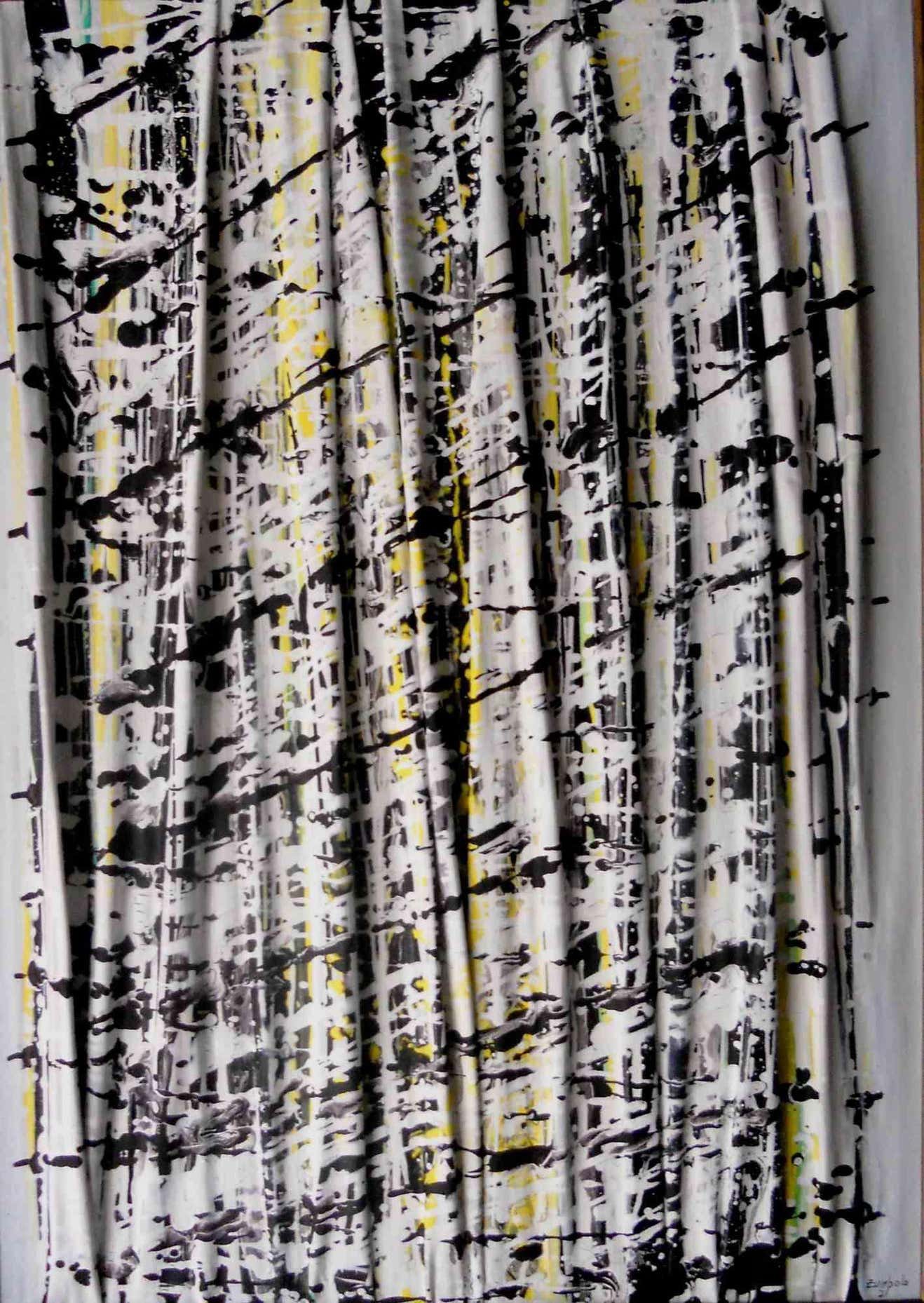 Giuseppe Zumbolo, Black and White with Yellow Giuseppe Zumbolo, Black and White with Yellow