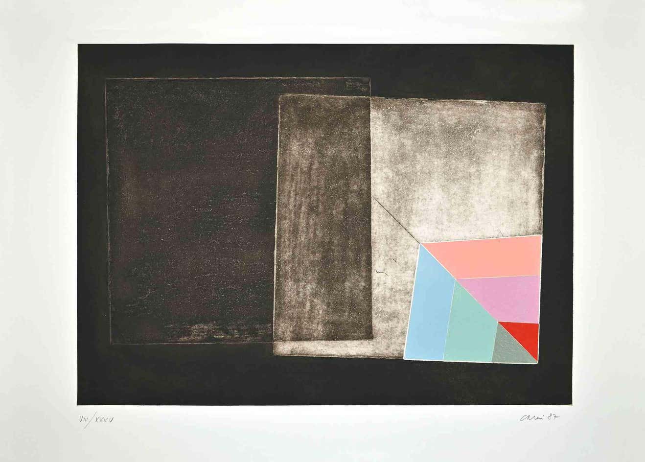 Eugenio Carmi, Abstract Composition Eugenio Carmi, Abstract Composition