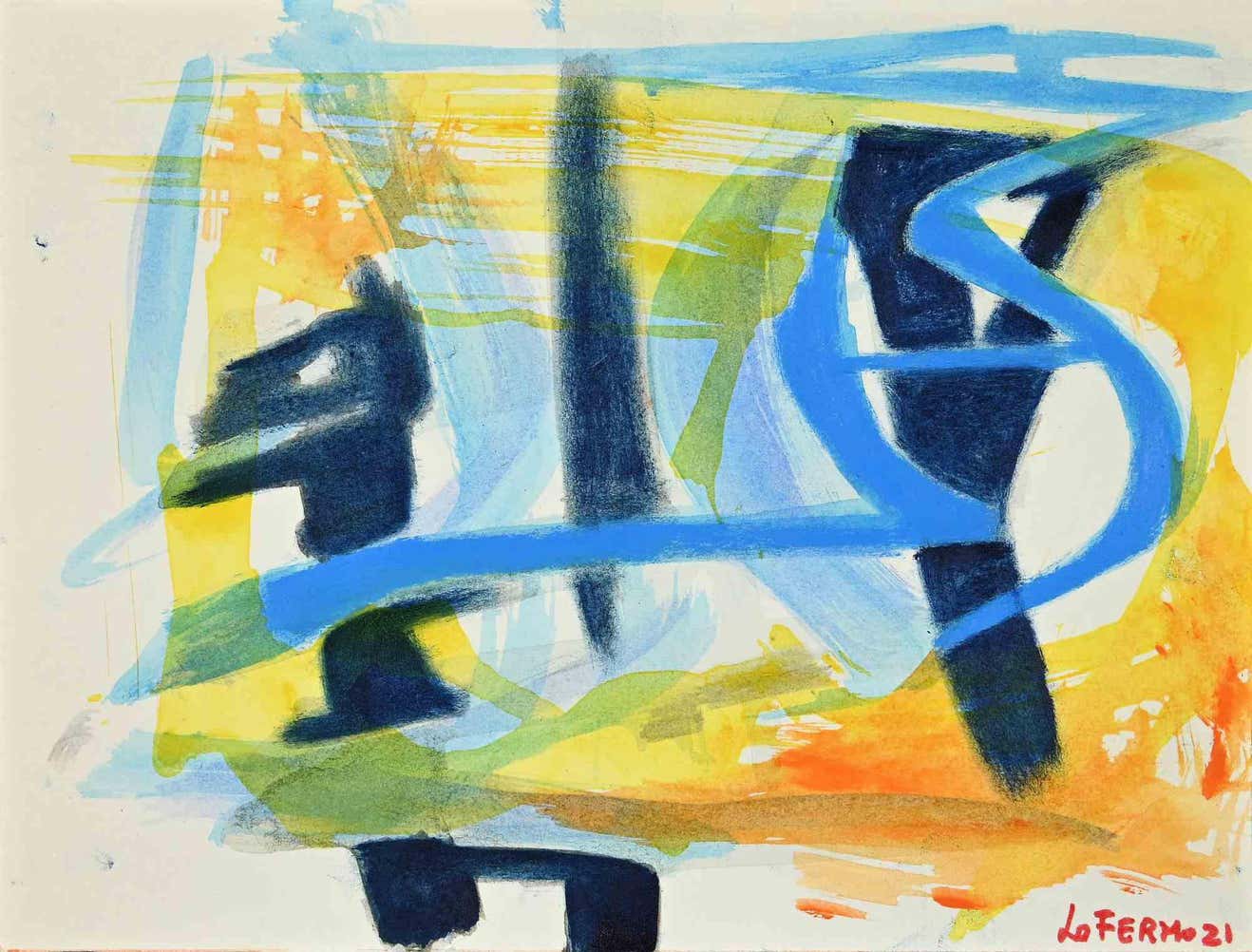 Giorgio Lo Fermo, Abstract Composition Giorgio Lo Fermo, Abstract Composition