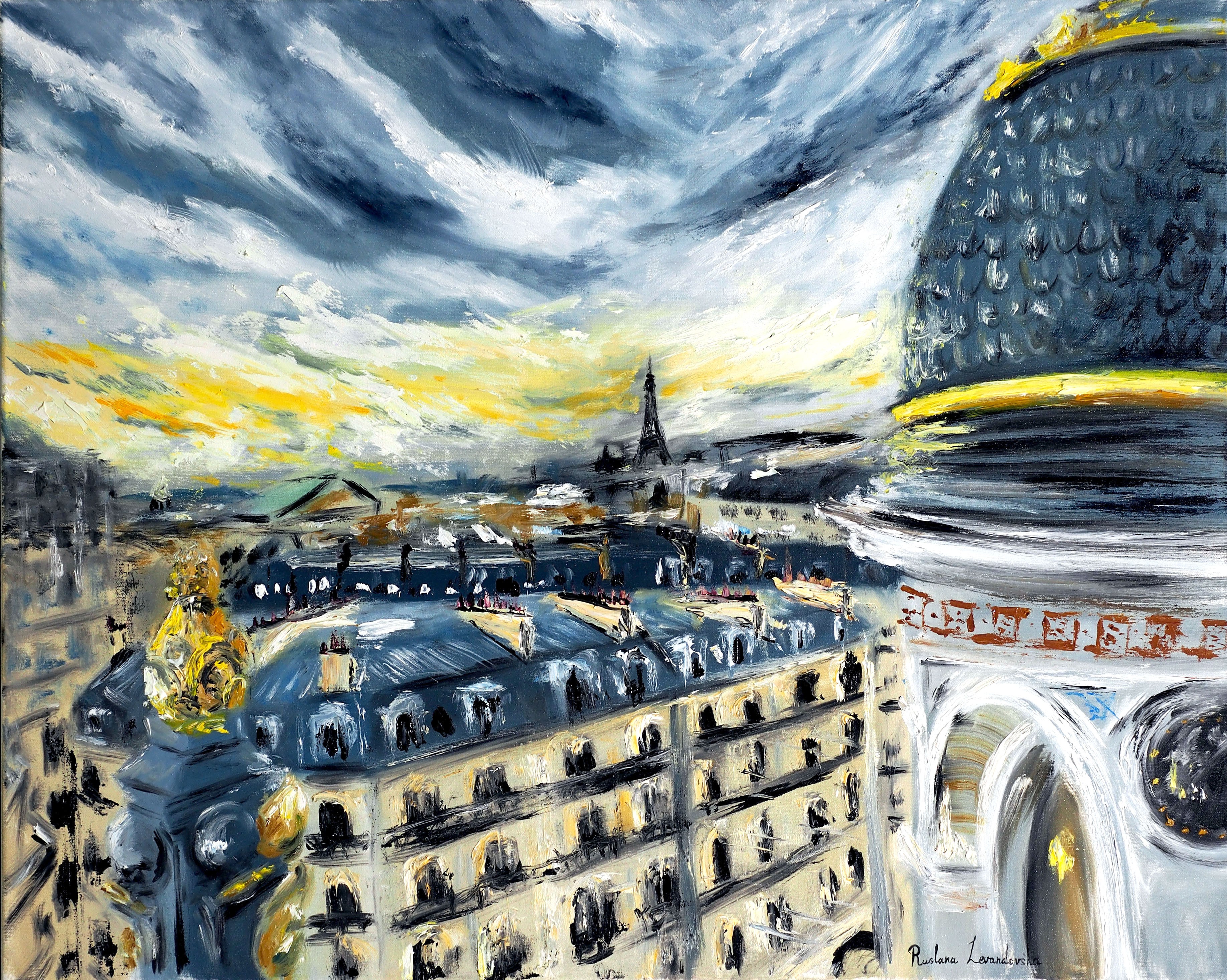Ruslana Levandovska, Paris Rooftops Ruslana Levandovska, Paris Rooftops