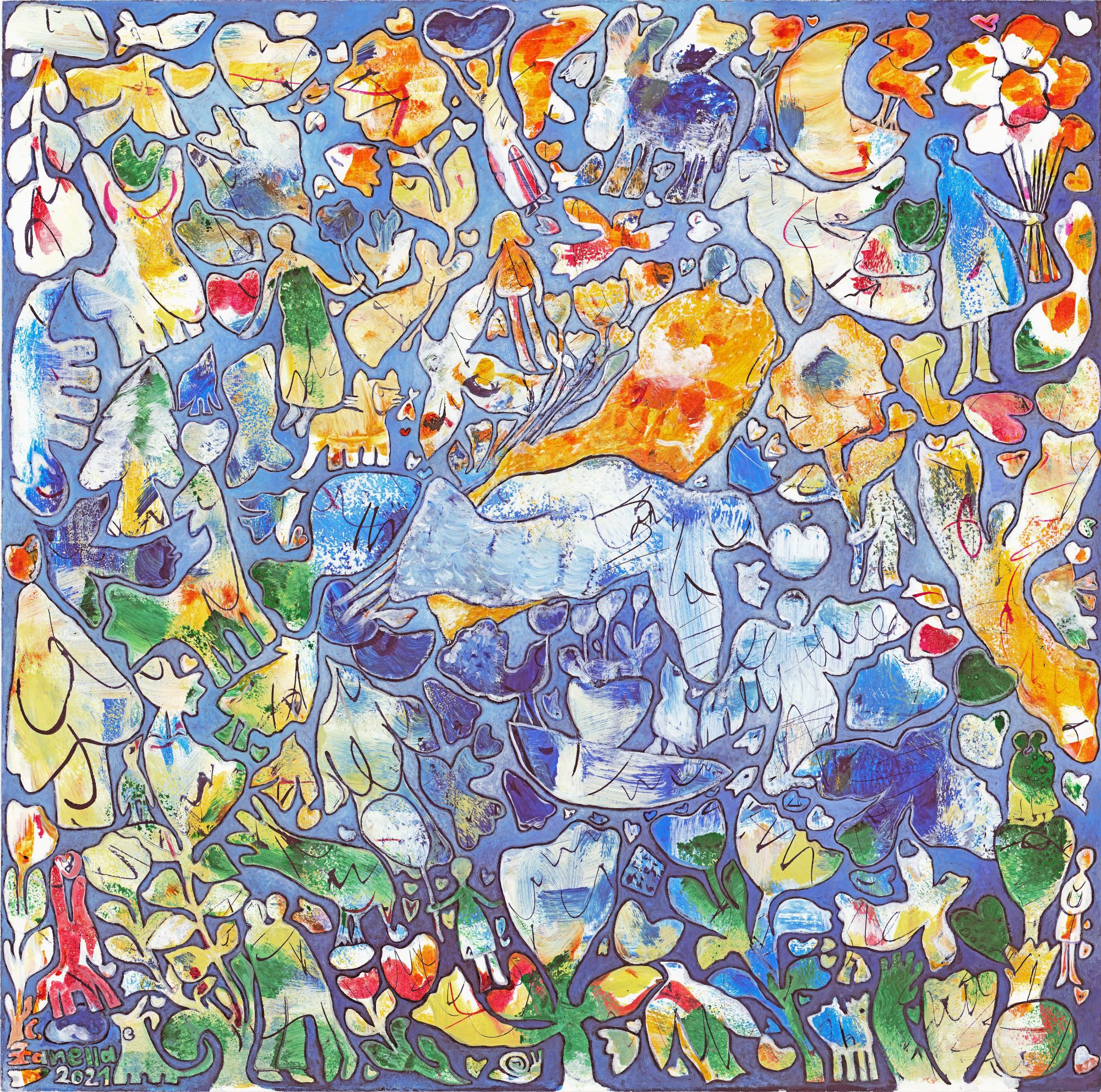 Christine Zanella, Being is love / 356 Christine Zanella, Being is love / 356