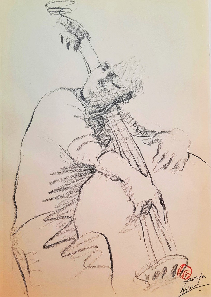 Sounya Whang, Musicien contrebassiste Sounya Whang, Musicien contrebassiste