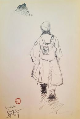 Dessin, Chemin, Sounya Whang