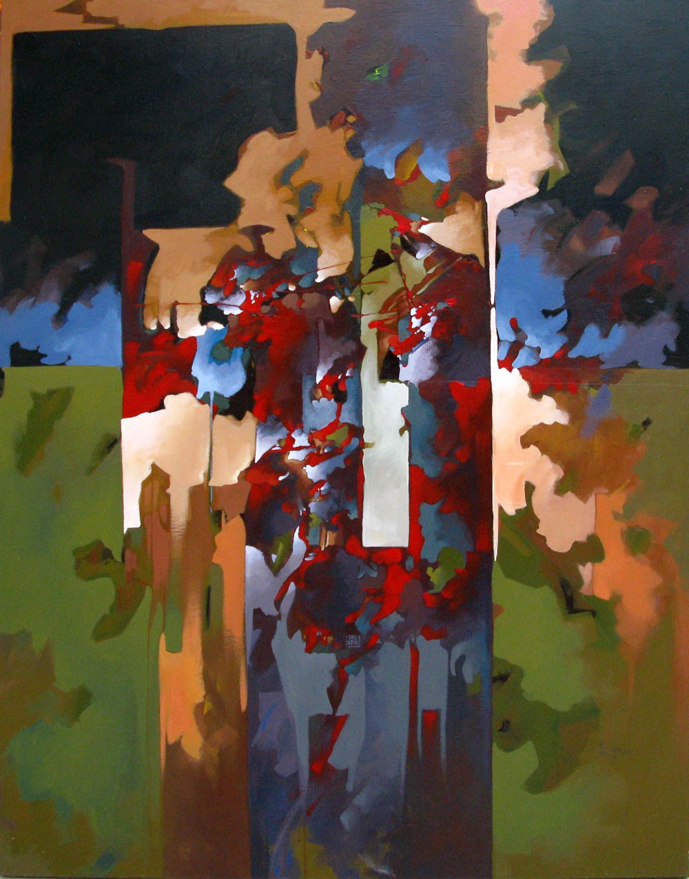 Bruneau, Peinture abstraitre 23 Bruneau, Peinture abstraitre 23