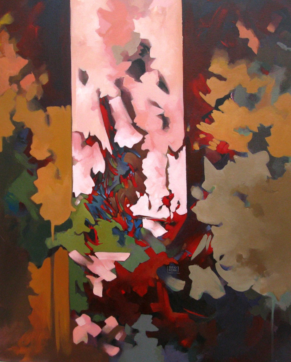 Bruneau, Peinture abstraite 3 Bruneau, Peinture abstraite 3