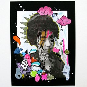 Gemälde, Toxic série geisha pop, LN Le Pape
