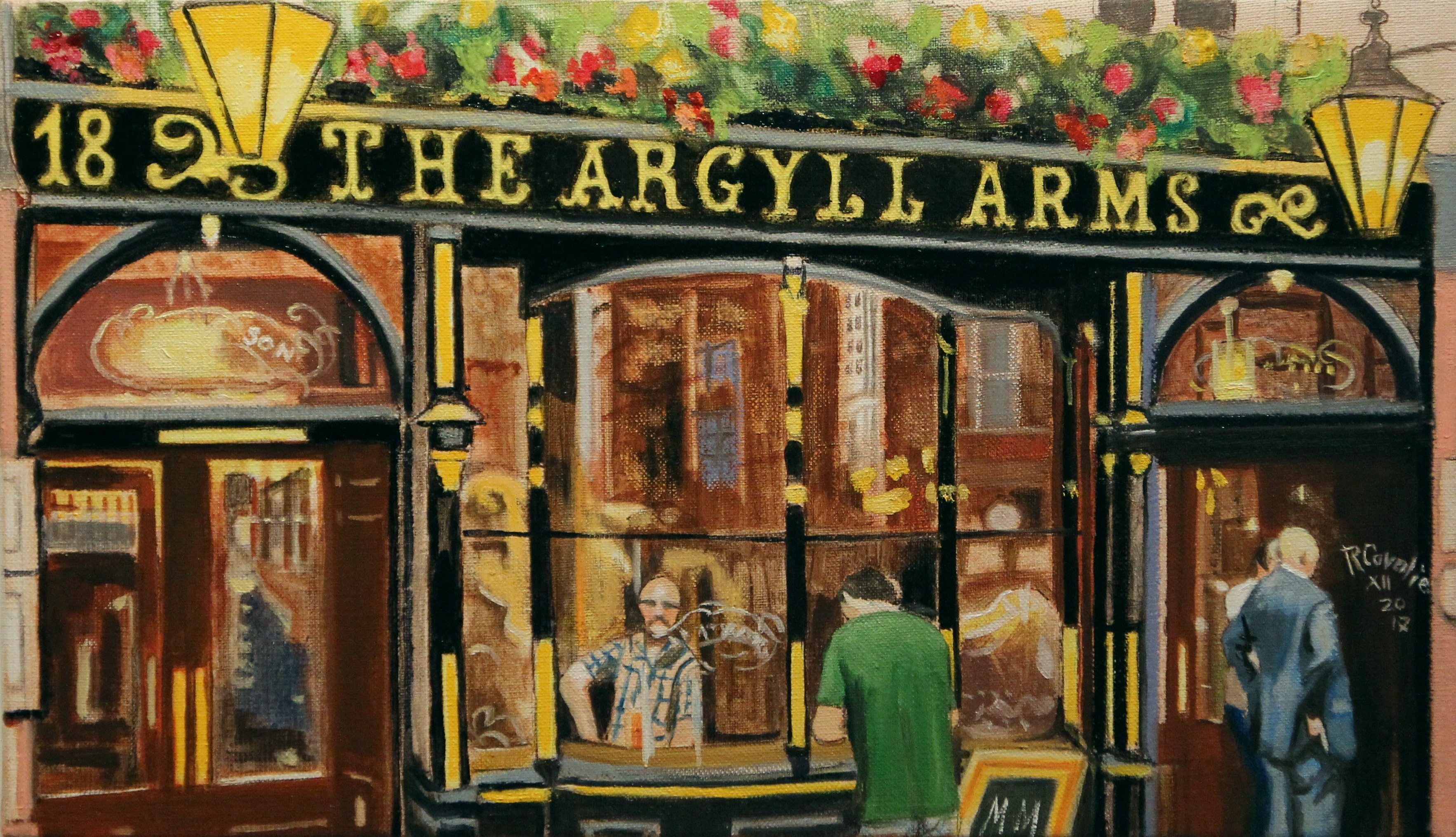 R. Cavalié, N° 1038 The Argyll Arms 1. R. Cavalié, N° 1038 The Argyll Arms 1.