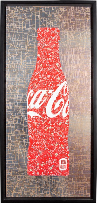 Coca-Cola Photomosiac Bottles