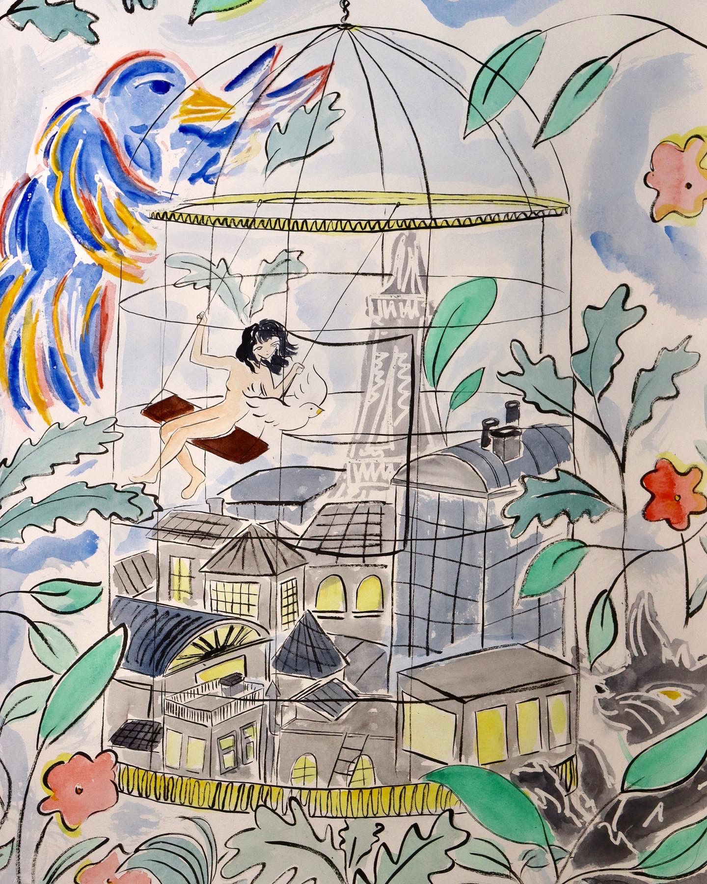 Gabrielle Rul, Our towns as cages Gabrielle Rul, Our towns as cages