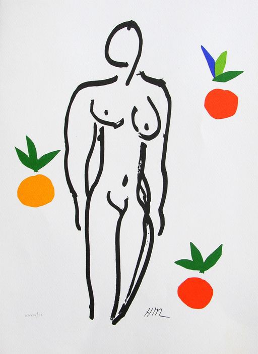 Henri Matisse, Nu aux Oranges Henri Matisse, Nu aux Oranges