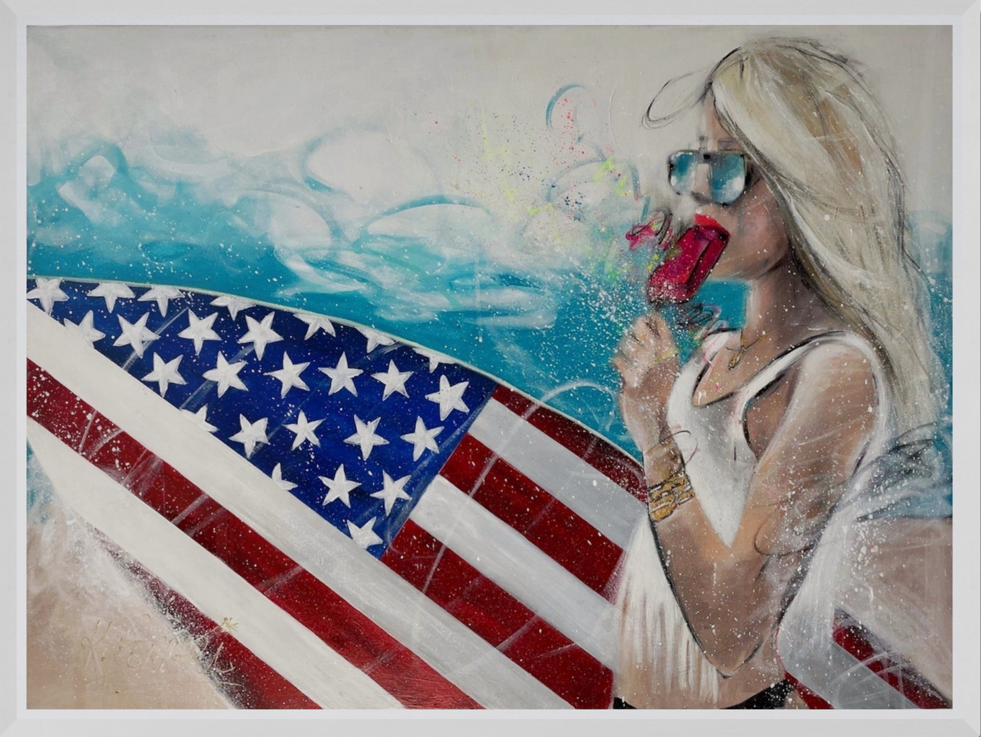 American Dream by Katia Ferrari, 2021 Painting Artsper