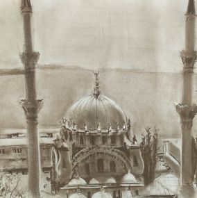 Zeichnungen, La Mosquee  Nushretiye, Serge Salis