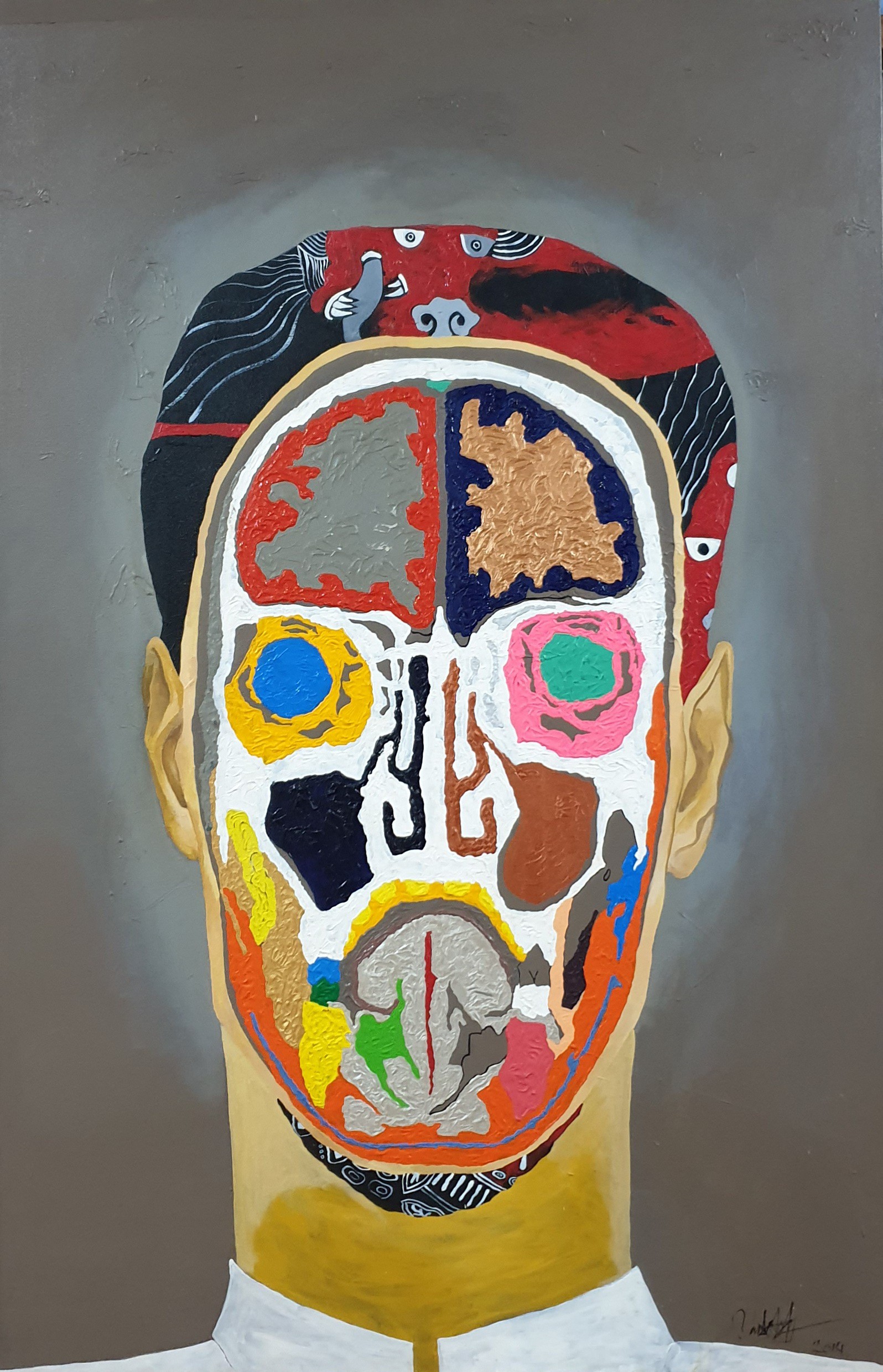 Munkhbolor Ganbold, The Portrait without fear 2 Munkhbolor Ganbold, The Portrait without fear 2