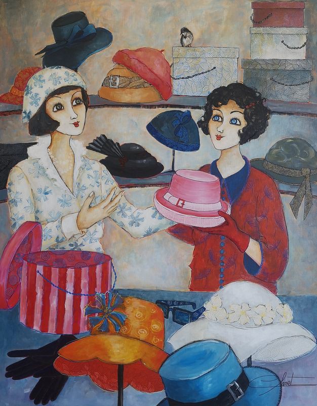 Véronique Clanet, Au bonheur des Dames Véronique Clanet, Au bonheur des Dames