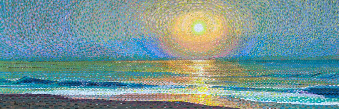 Betty Acquah, Sunrise over Biriwa beach Betty Acquah, Sunrise over Biriwa beach