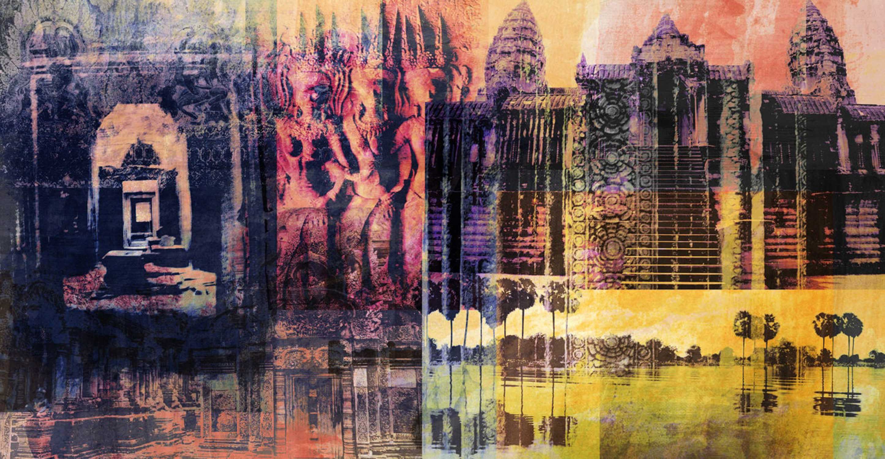 Sven Pfrommer, Cambodia Mixed Media V Sven Pfrommer, Cambodia Mixed Media V