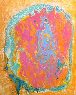 Peinture, Head of the Enamored Genius, Vera Podkoritova